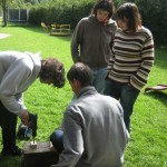 Wandern und Seifenkistenbauen